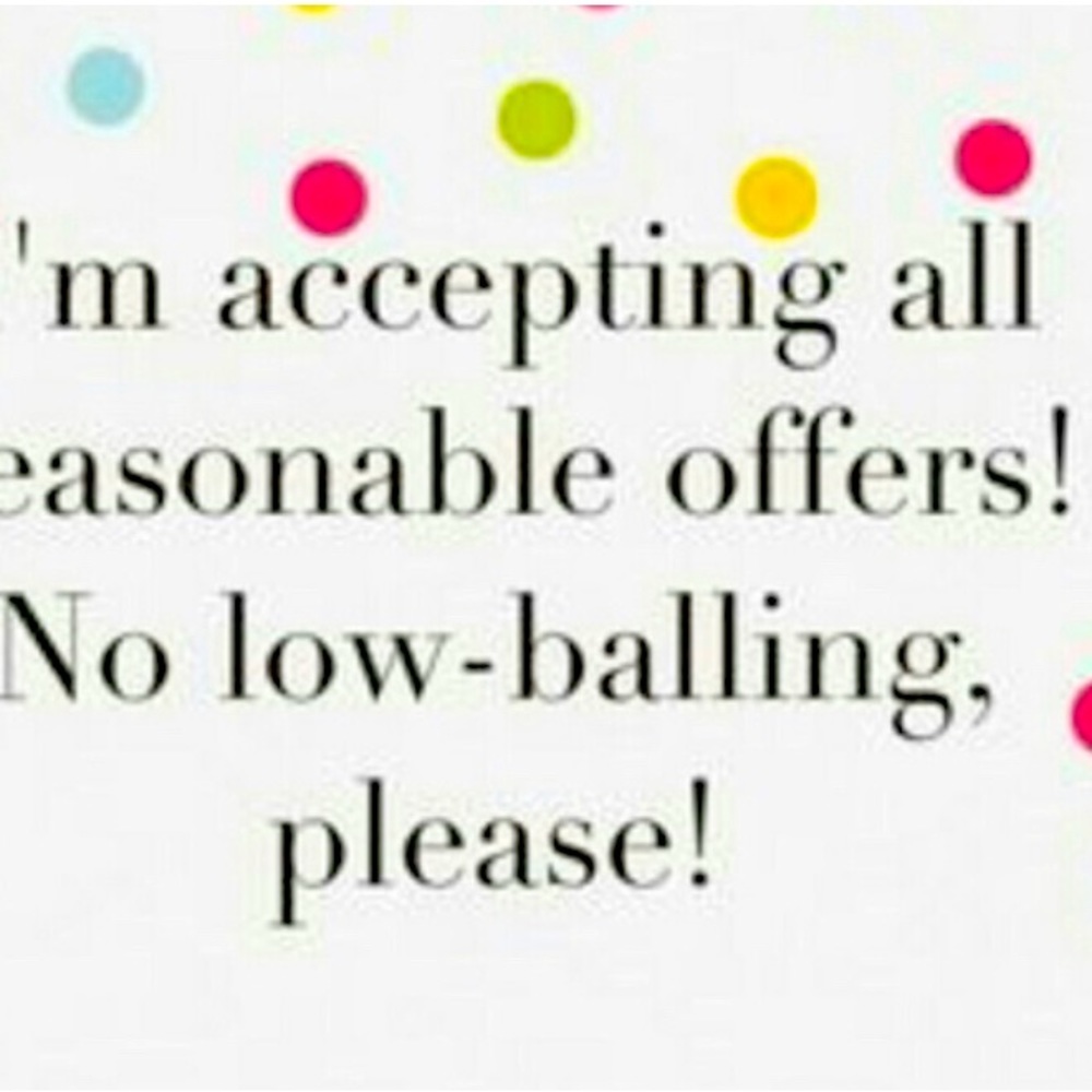 Only serious offers will be considered